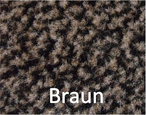 Magic Mats SFO-3120-06 Fussmatte 1-teilig Schmutzfangmatte in 6 Farben (Braun) FD250-mMG, Braun