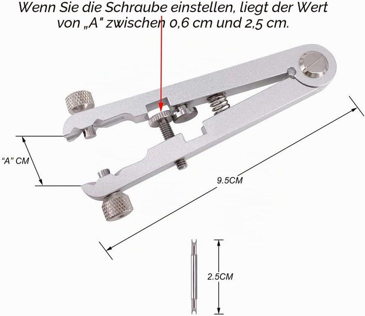 Uhrenarmband, Federsteg-Zange, Ersatz-Werkzeug