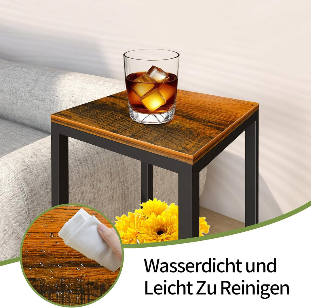 2 Etagen Blumenständer Pflanzenständer, 77cm Pflanzenregal Pflanzen Eckregal, Blumenregal Pflanzenre