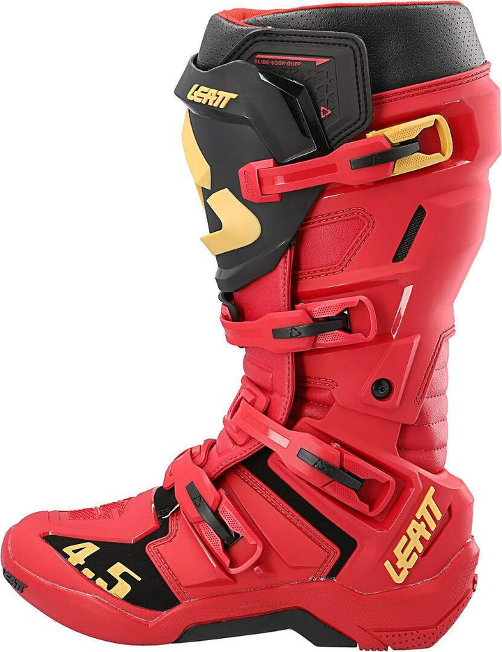 Leatt Unisex Motorradstiefel 45.5 EU Rouge Noir, 45.5 EU Rouge Noir