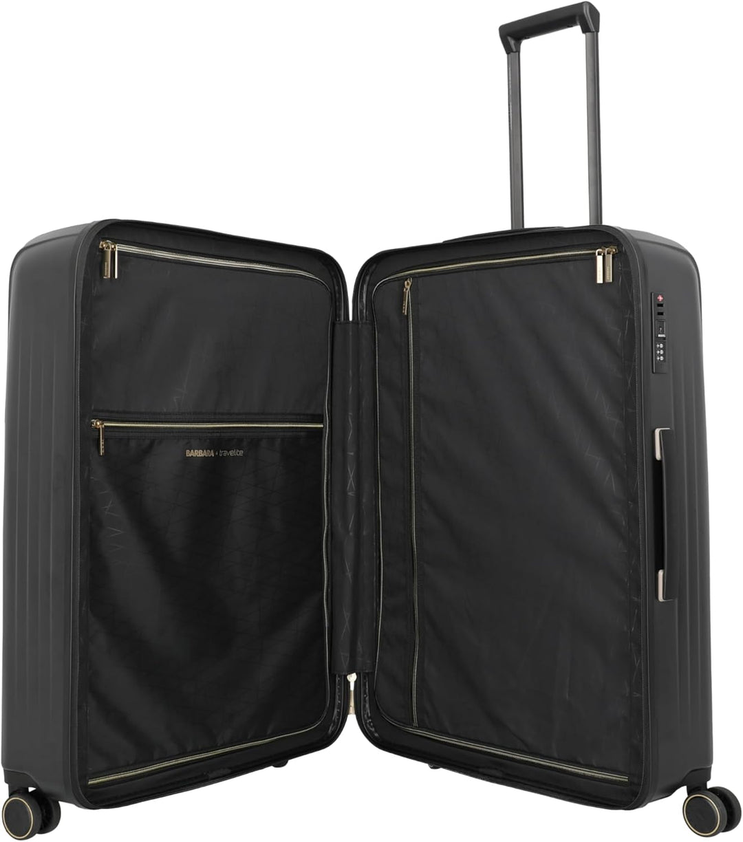Travelite Hartschalenkoffer Barbara Novelty L, 49x75x31 cm, 104 L, 4,1 kg, grosser Reisekoffer mit T