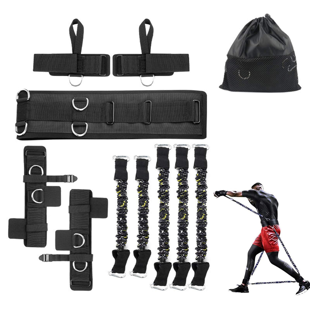 Sfeexun Boxen Expander Resistance Bands Set: Boxing Gummibänder Expander Fitness Band Gummibänder Fi