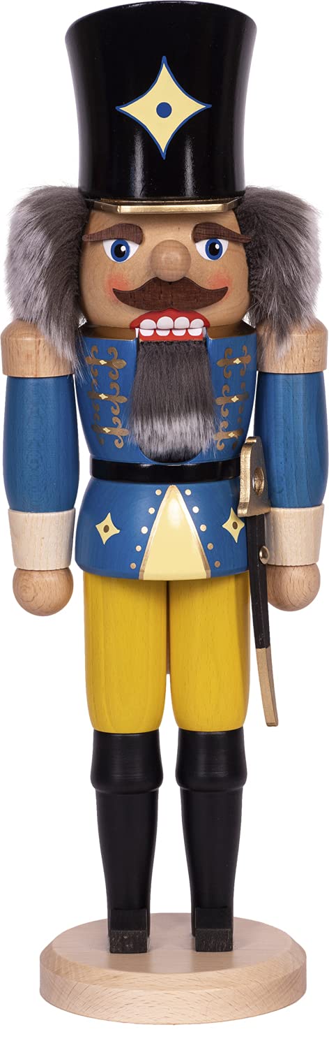 Saico Nussknacker, Holz, blau, 29cm