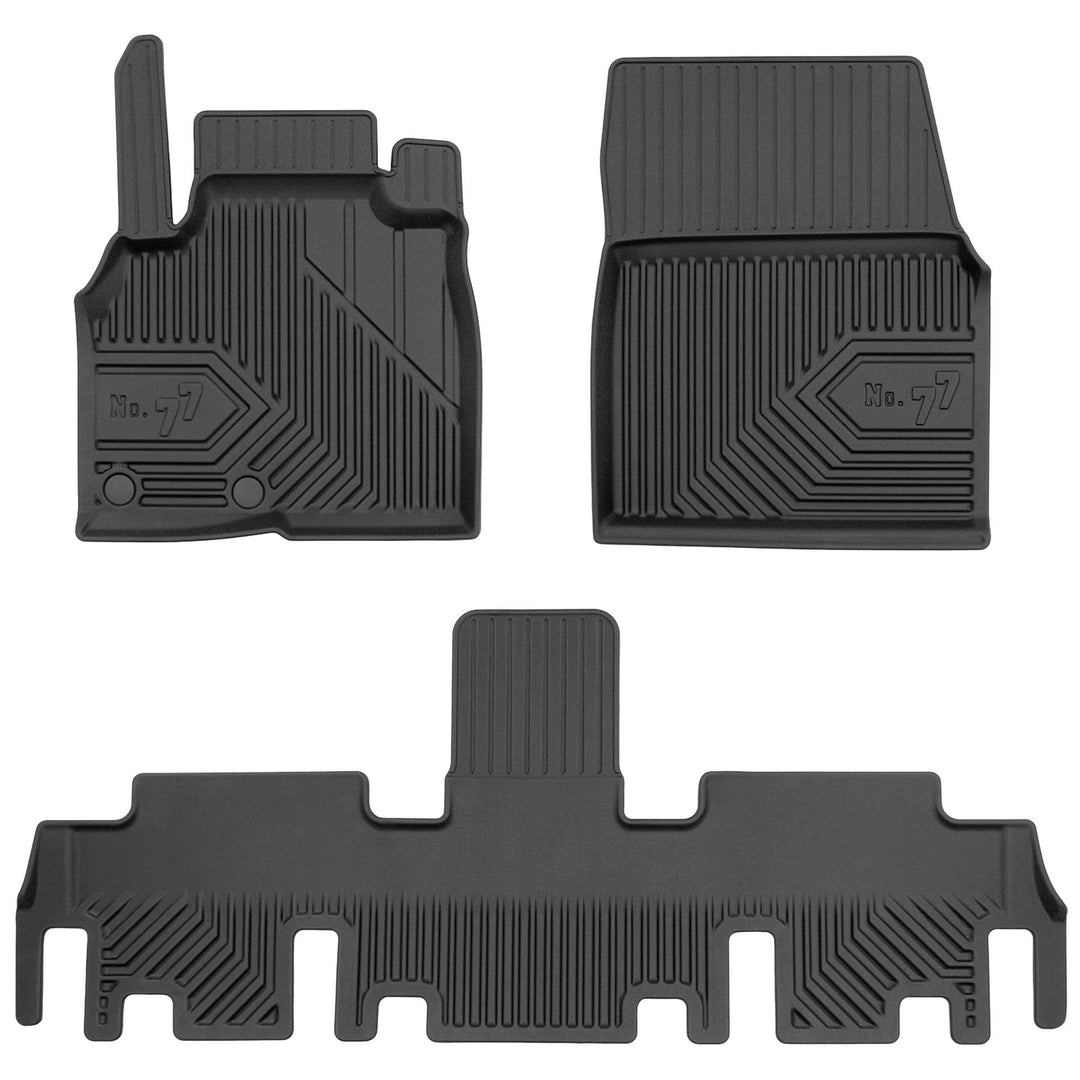 M MOTOS Gummimatten Auto Fussmatte passt für Renault Espace IV 2002-2014 Verbessern Sie Ihren Reisek