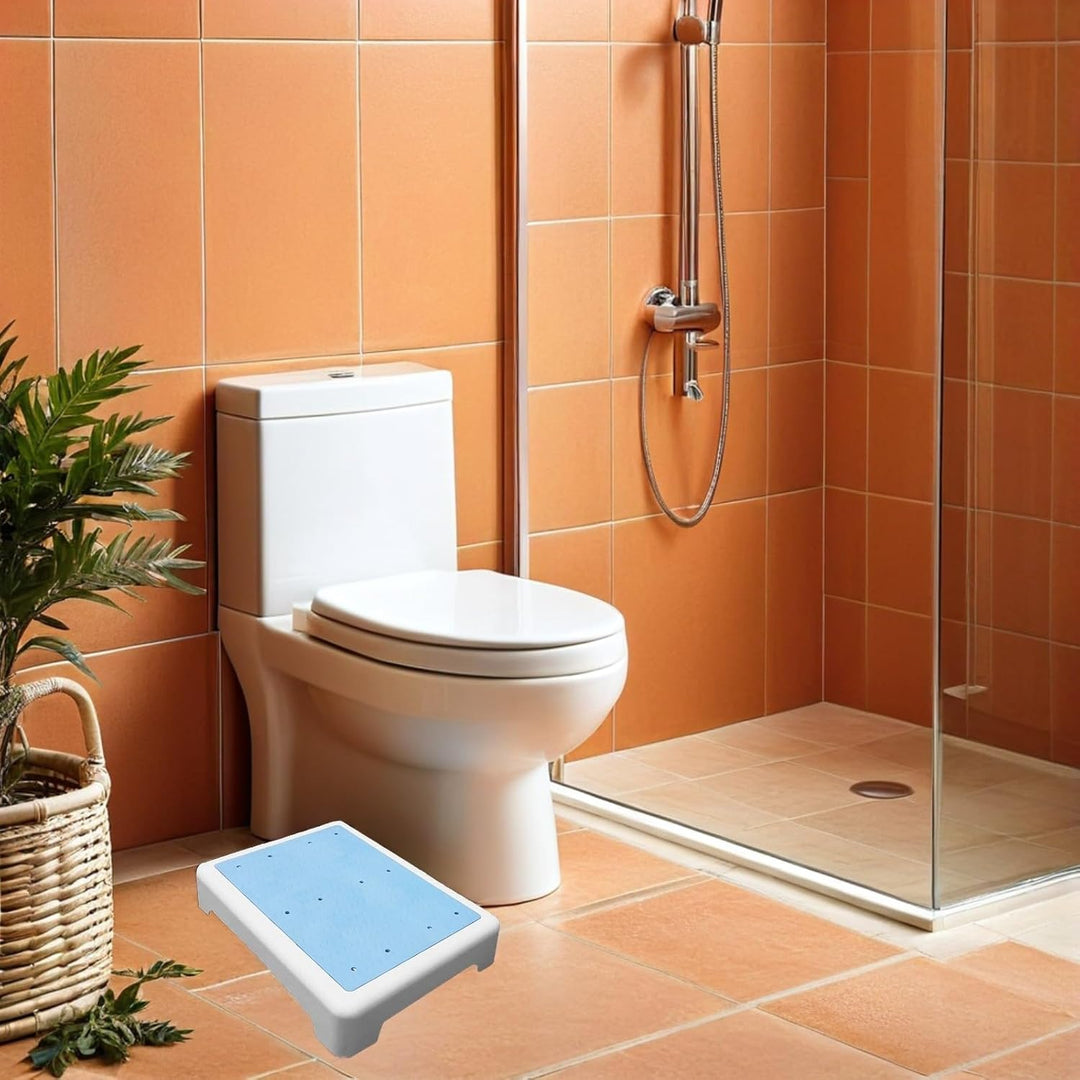 Beavorty Rutschfester Badewannentritt mit Nonslip Design aus Pp und TPR Minimalistischer Badewannent