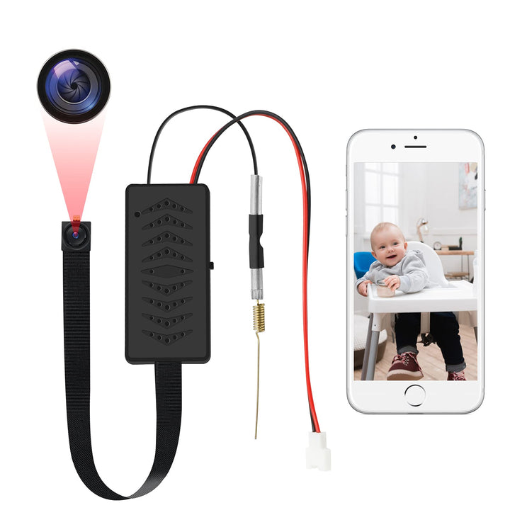 LXMIMI Mini Kamera WiFi, HD 1080P Kleine Kamera Unterstützung 2,4 und 5g WiFi mit Bewegungserkennung