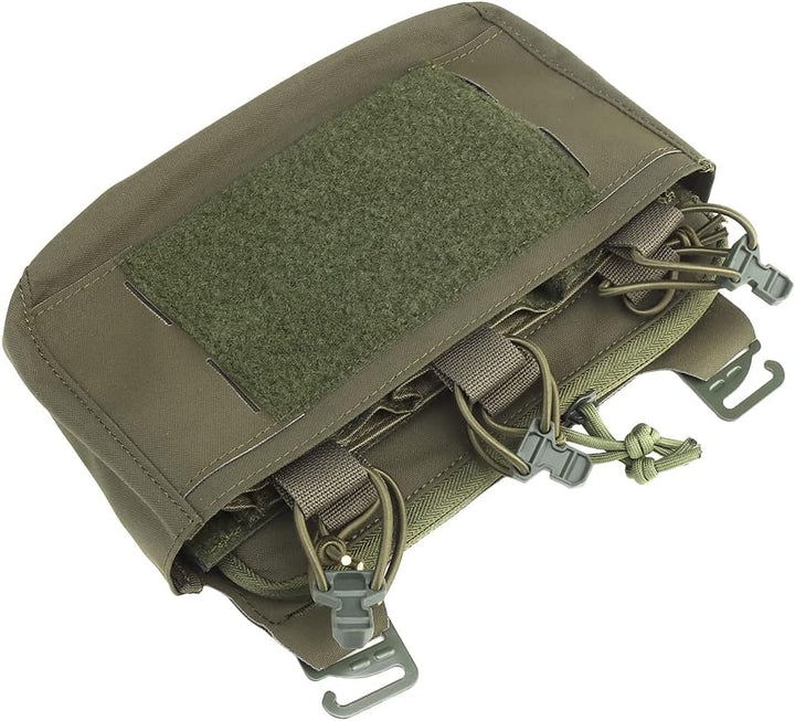 G-Hook DOPE Front Flap Double Stack Abdominal Fanny Pack Dreifache Magazintasche für Tactical Chest