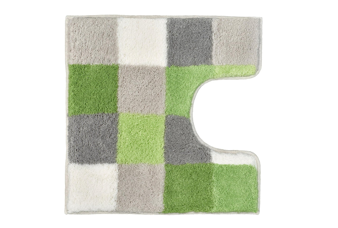 Kleine Wolke WC-Vorleger Caro Badteppich, 100% Polyacryl, distel, 55 x 55 cm, 4004478268067 Distel 5