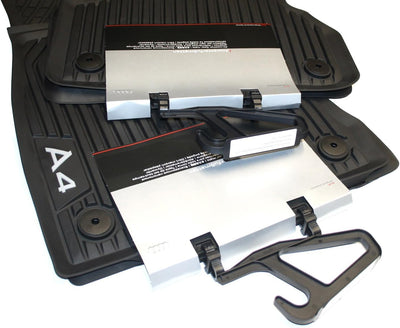 Original Audi A4 B9 8W Fussmatten Gummi Premium Gummimatten Allwetter 4-teilig vorn+hinten 8W1061501
