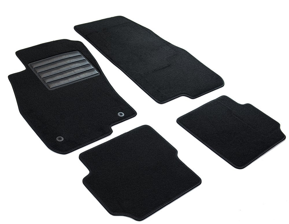 MDM SP-952 Fussmatten Velours Autoteppich passend für Fiat Punto Evo 5 Türen 10.2005>2014 Punto Evo