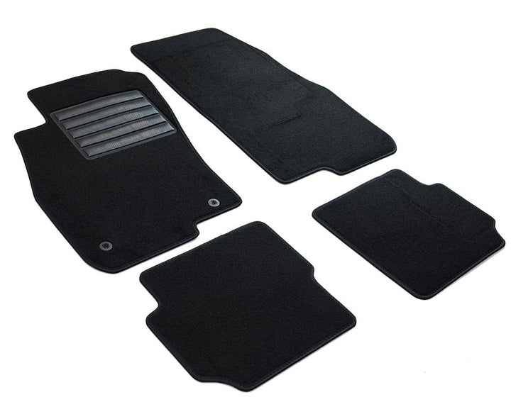 MDM SP-952 Fussmatten Velours Autoteppich passend für Fiat Punto Evo 5 Türen 10.2005>2014 Punto Evo