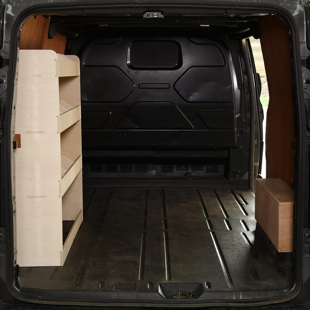Vanify - Kompatibel mit Ford Transit Custom L2 2012+ Fahrzeugeinrichtung Fahrzeugregale, Fahrerseite