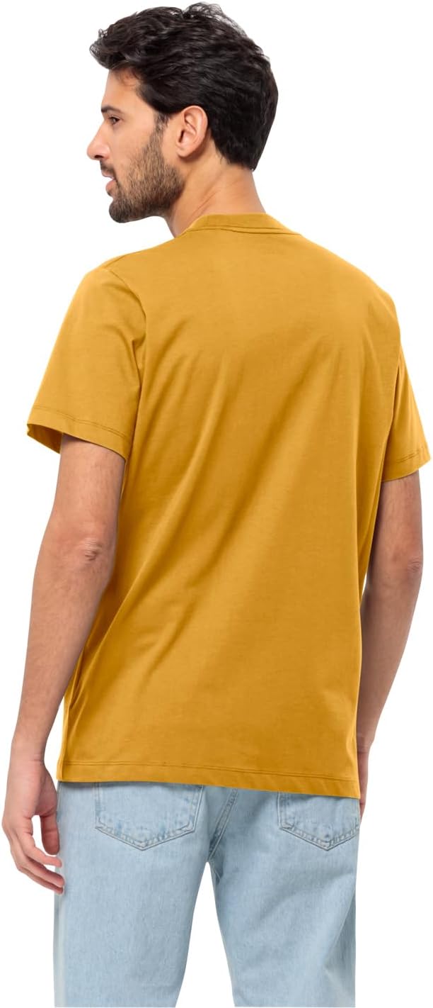 Jack Wolfskin Herren Essential T M T-Shirt (1er Pack), S Curry