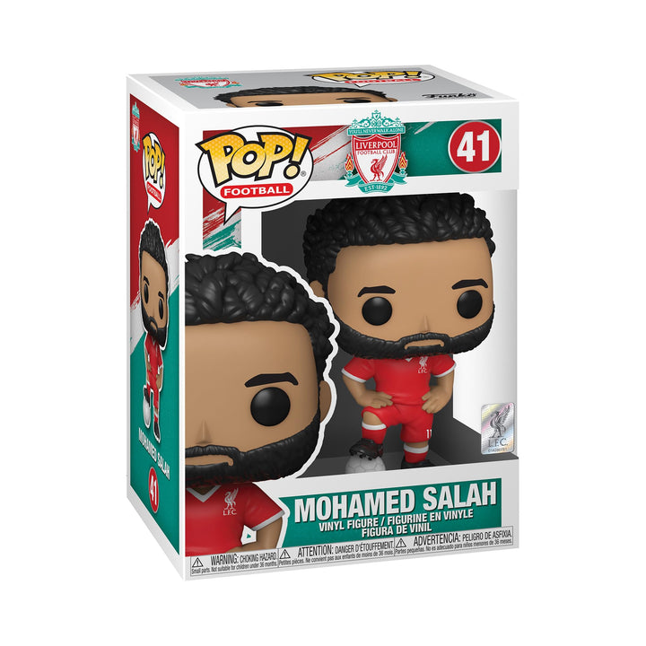 Funko POP! Football: Liverpool - Mohamed Salah - Liverpool FC - Vinyl-Sammelfigur - Geschenkidee - O