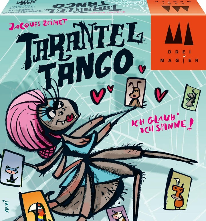 Schmidt Spiele 40890 Biss 20, DREI Magier Kartenspiel & 40851 Tarantel Tango, Drei Magier Kartenspie