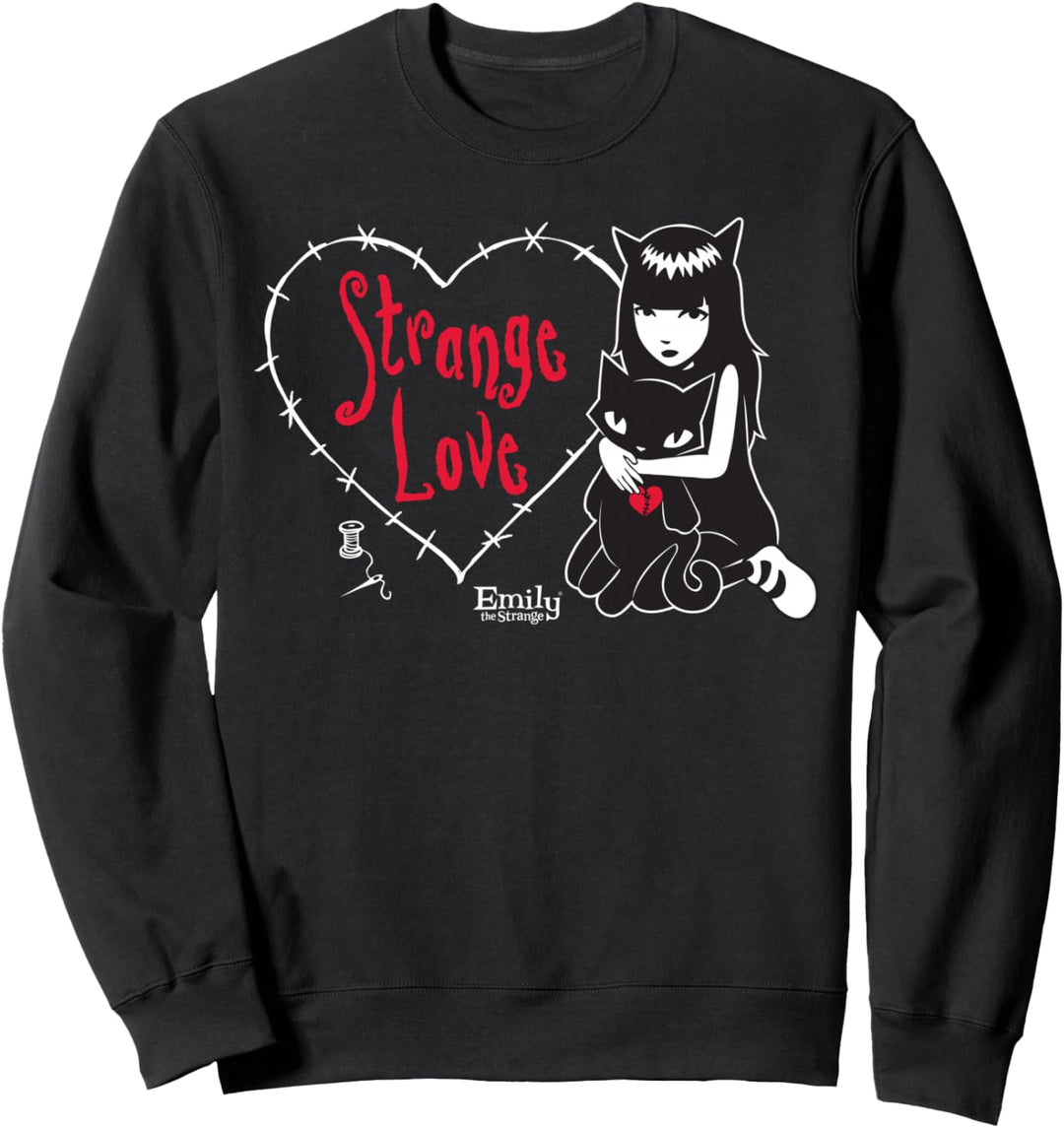 Emily The Strange Strange Love Sweatshirt