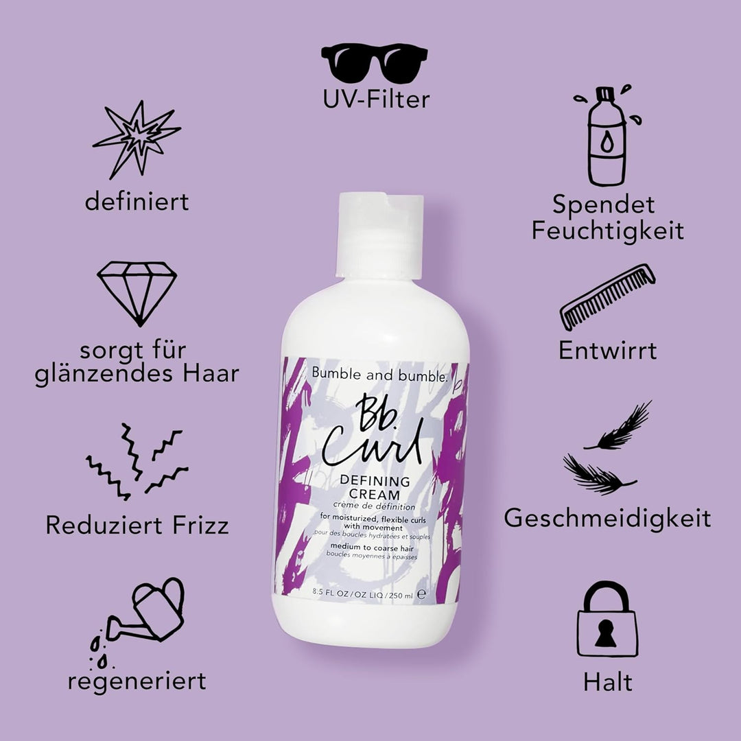 Bumble & Bumble Bb Curl Defining Creme 250 Ml, Dunkelblau, Einheitsgrösse, 685428027831 Unparfümiert