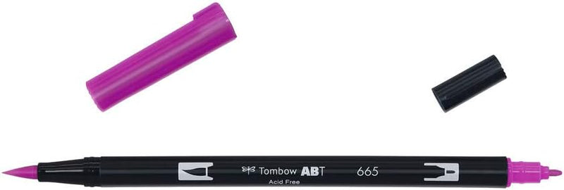 Tombow ABT Dual Brush Pen, Galaxy Colors, Stift mit zwei Spitzen, perfekt fürs Hand-Lettering und Bu