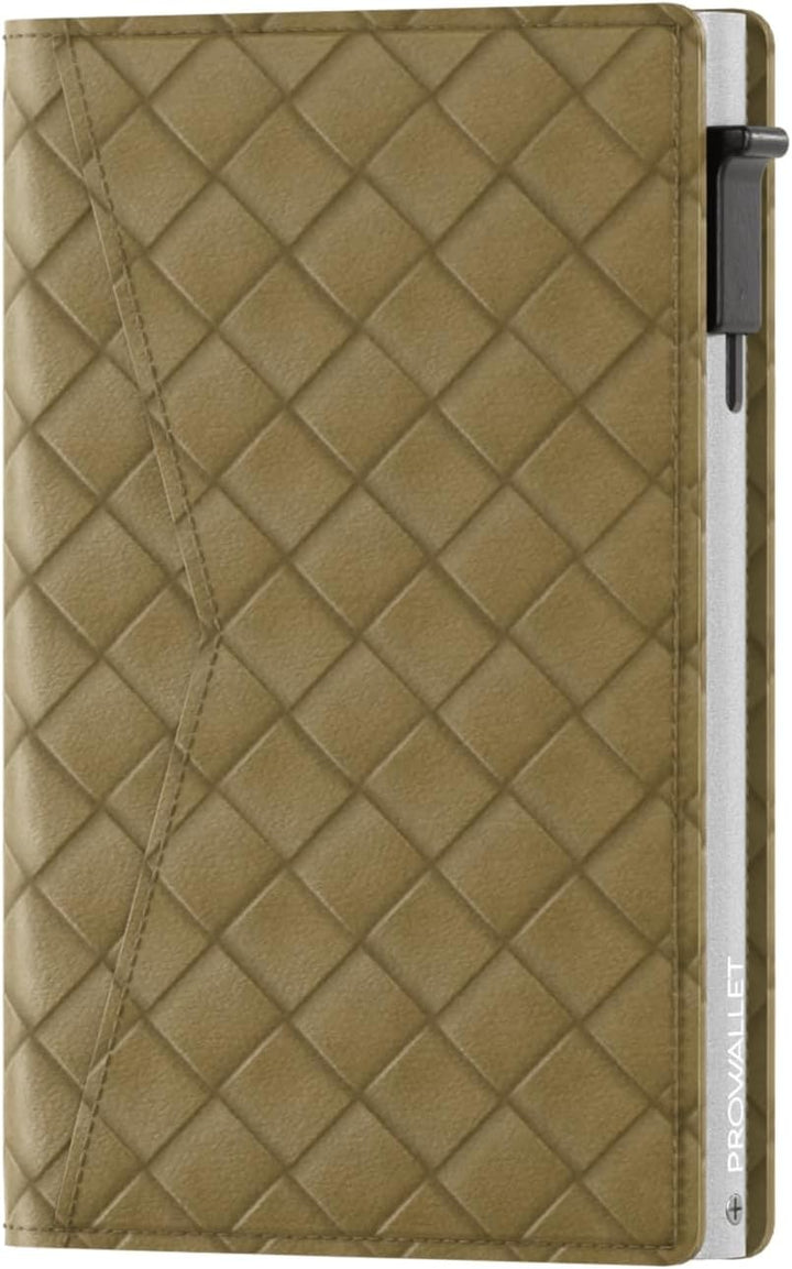 ProWallet Slim 6,7cm, 10,5cm, 1,4cm Grün Gewebt, 6,7cm, 10,5cm, 1,4cm Grün Gewebt