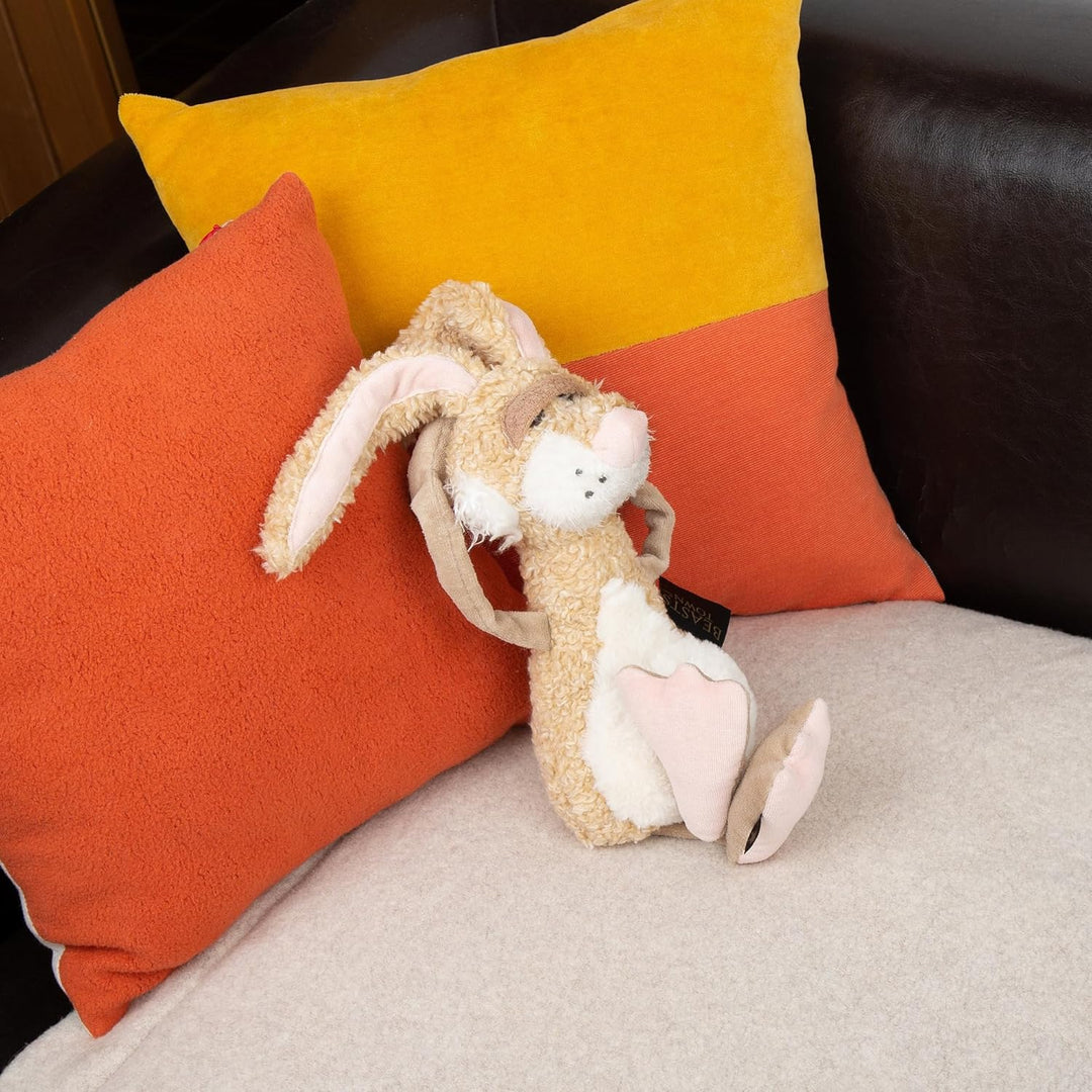 SIGIKID 39181 Lazy Bunny Beasts Town Kinder und Erwachsene Kuscheltier empfohlen ab 2 Jahren beige B
