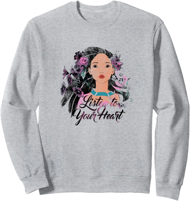 Disney Pocahontas Listen To Your Heart Sweatshirt