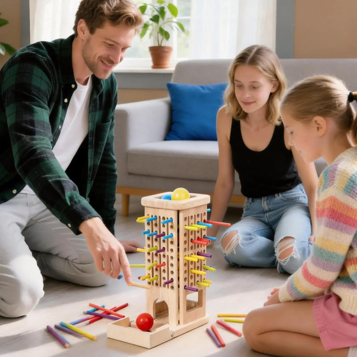 Montessori Toy from 3 Years Games from 3 4 5 Years 3-in-1 Board Games Educational Games from 4 Years