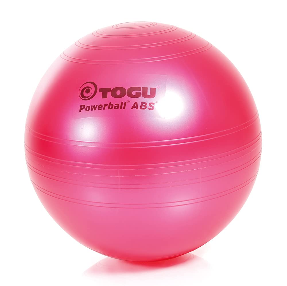 TOGU Gymnastikball Powerball ABS (Berstsicher) 55 cm pink, 55 cm pink