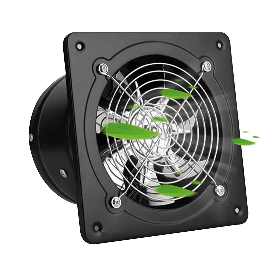 Axialrohrventilator Ø100mm, Abluftventilator Zuluft/Abluft, Rohrlüfter Industrielüfter Rohrlüfter Hi