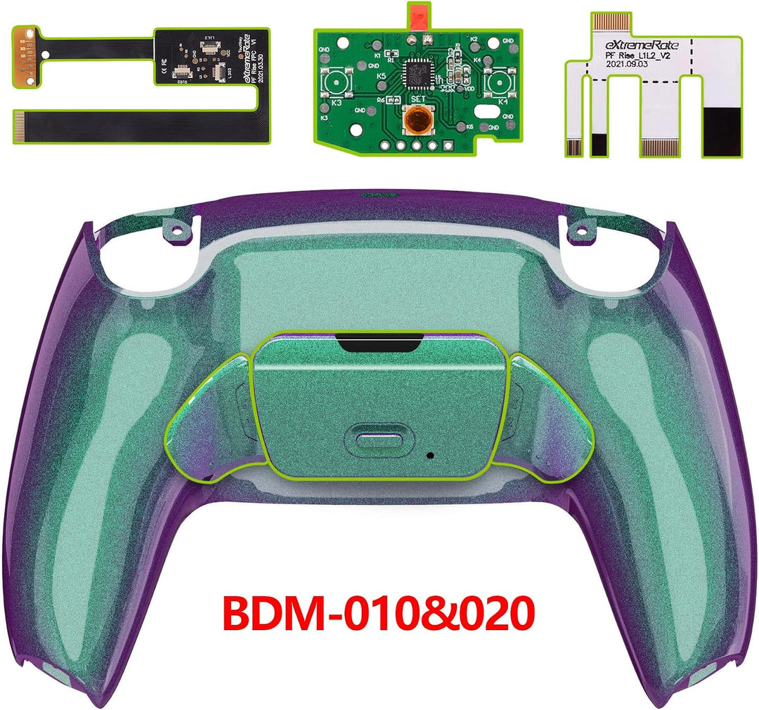 eXtremeRate Chameleon Rise 2.0 Remap-Kit für PS5 Controller BDM-010/020, Upgrade-Board und neu gesta