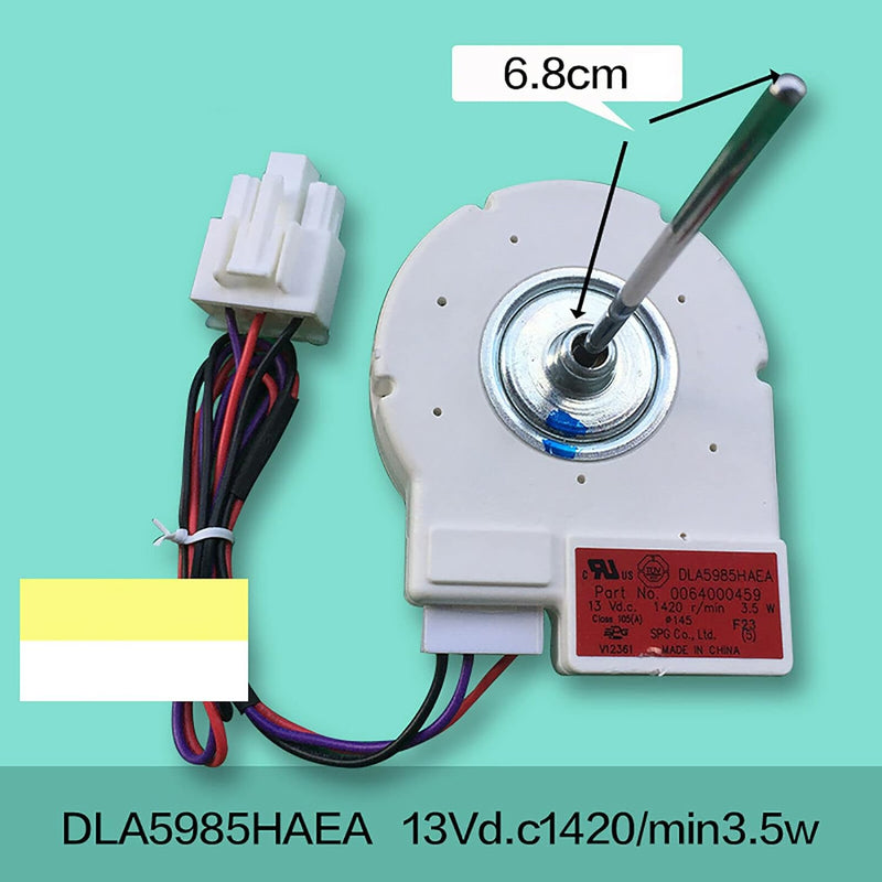 13V 3.5W 0064000459 Freezing DC Fan Motor Cooling Fan Motor Fit for Haier Refrigerator BCD-550WB Acc