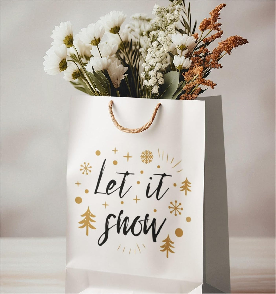 36 XXL-Geschenktaschen für Weihnachten: Grosse Weihnachtsgeschenktüten ideal für Präsente & Geschenk