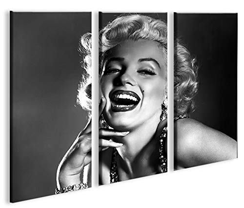 islandburner Bild Bilder auf Leinwand Marilyn Monroe V8 XXL Poster Leinwandbild Wandbild Dekoartikel