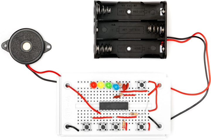 FRANZIS 67150 - Elektronik Retro Spiele Adventskalender, 24 Spiele der 70er und 80er zum Selberbauen