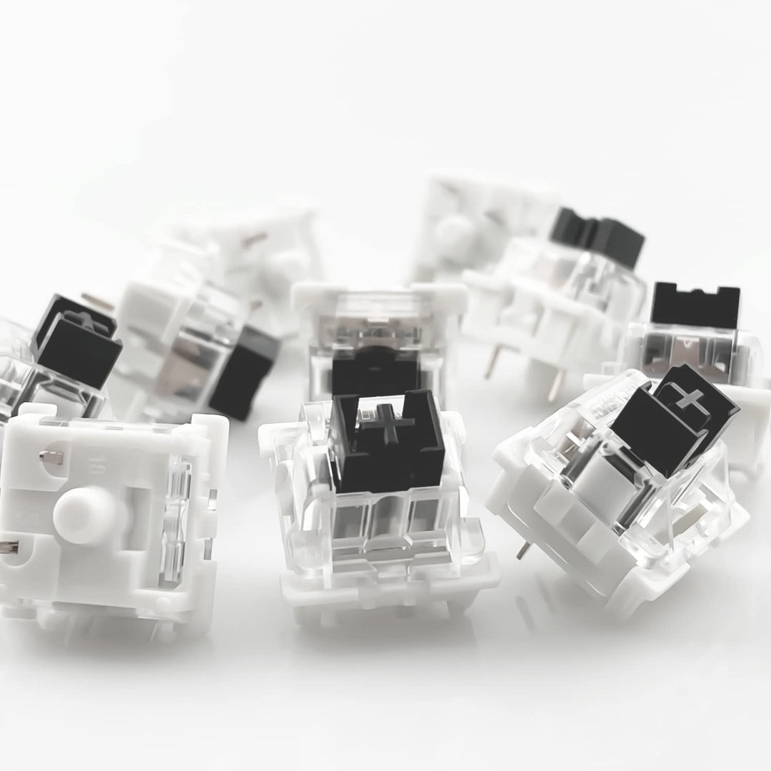OUTEMU Schwarz Switch 3 Pin Schalter Gateron und Cherry MX Äquivalent DIY Austauschbarer Schalter fü