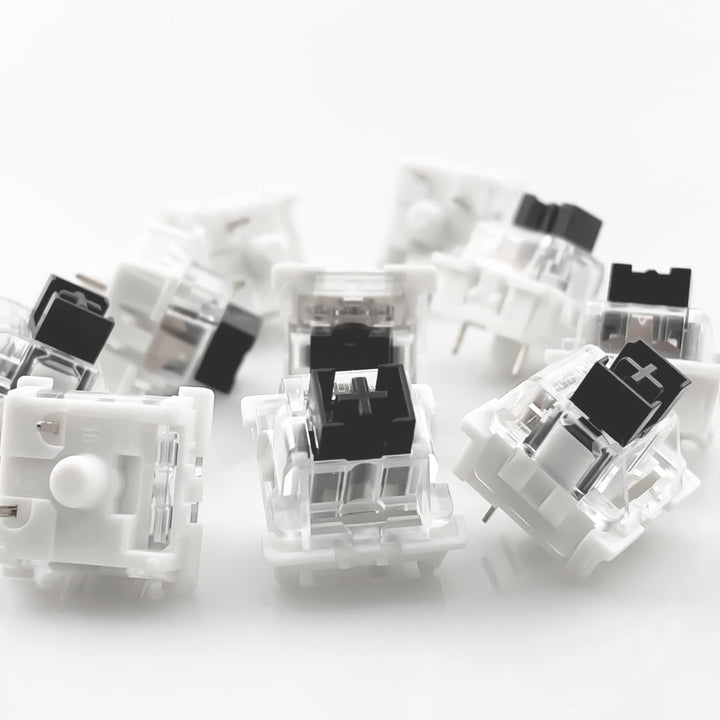 OUTEMU Schwarz Switch 3 Pin Schalter Gateron und Cherry MX Äquivalent DIY Austauschbarer Schalter fü