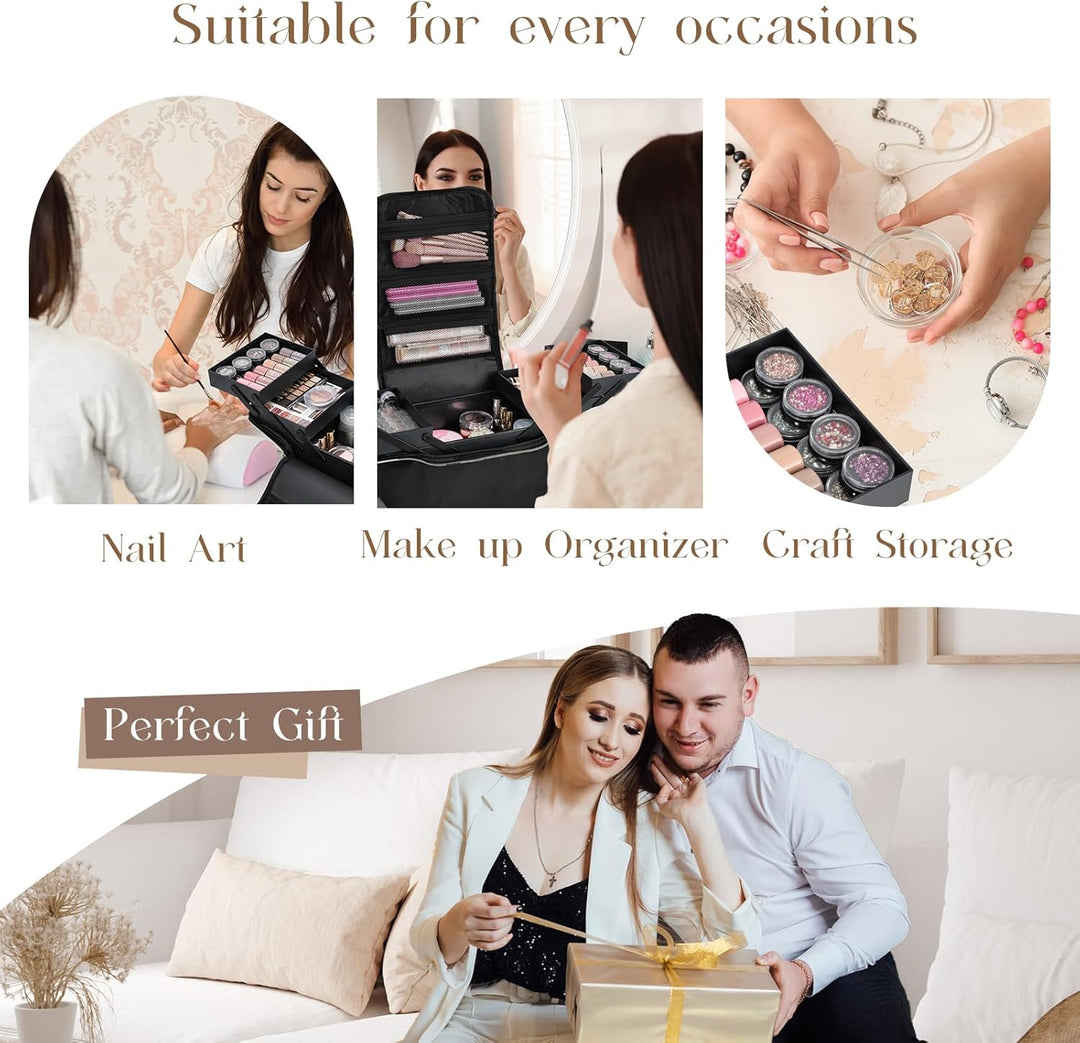 Make up Koffer Kosmetikkoffer Make up Tasche Schminkkoffer Kosmetiktasche Schminktasche Make up Orga
