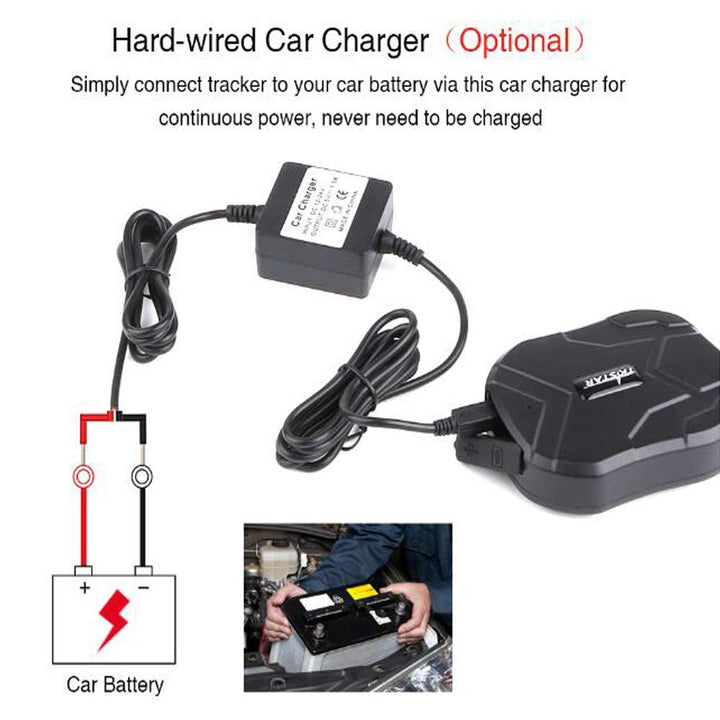 GPS Tracker Auto Fahrzeug Ladegerät Adapter/Car Charger Adapter YS128 für Realtime Locator GPS GPRS