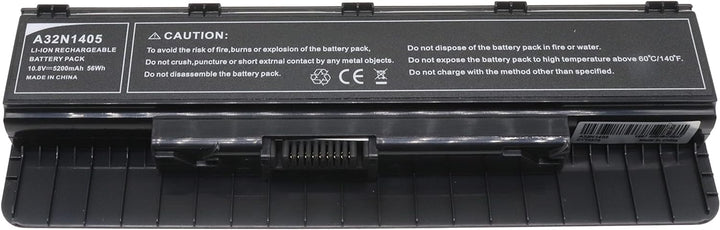 FengWings® Akku A32N1405 10.8V 5200mAh Ersetzen Batterie Kompatibel mit ASUS G551JX GL551JW GL551JX