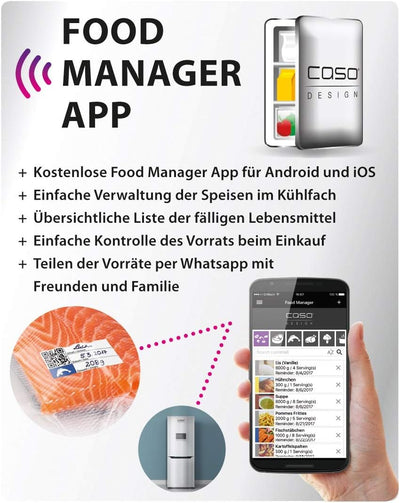 Profi Cook SV-1112 ProfiCook Sous Vide – Schongarer Topf und Vakuum für Küche Kochen bei niedrigen T