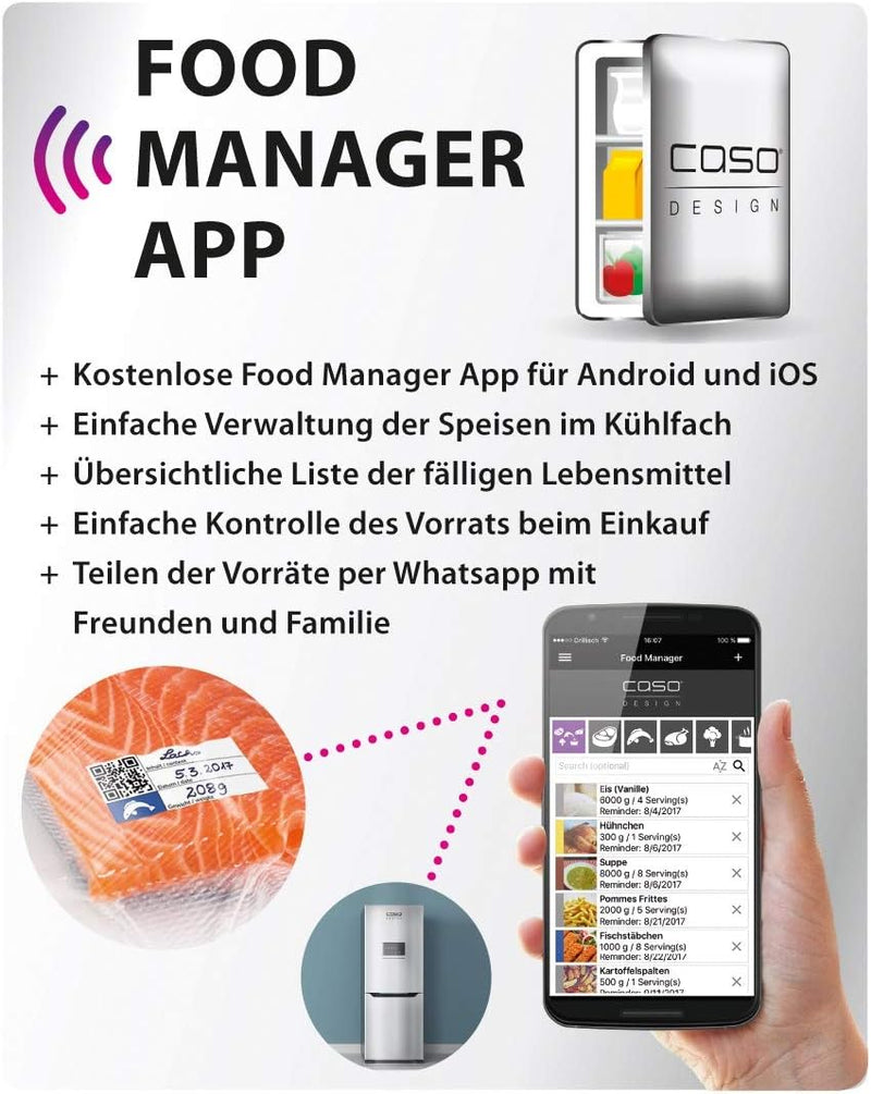 Profi Cook SV-1112 ProfiCook Sous Vide – Schongarer Topf und Vakuum für Küche Kochen bei niedrigen T