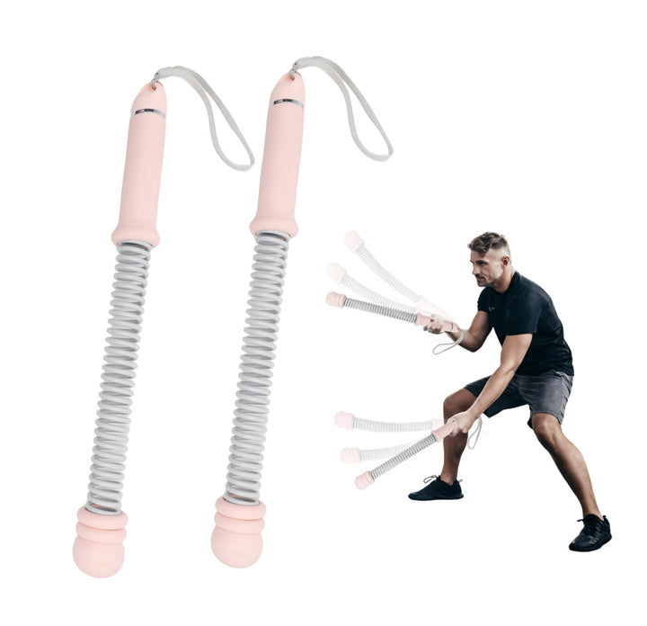Ropeless Battle Rope Verstellbar, Tragbares Fitnessgerät für Zuhause, Platzsparendes Übungsseil für