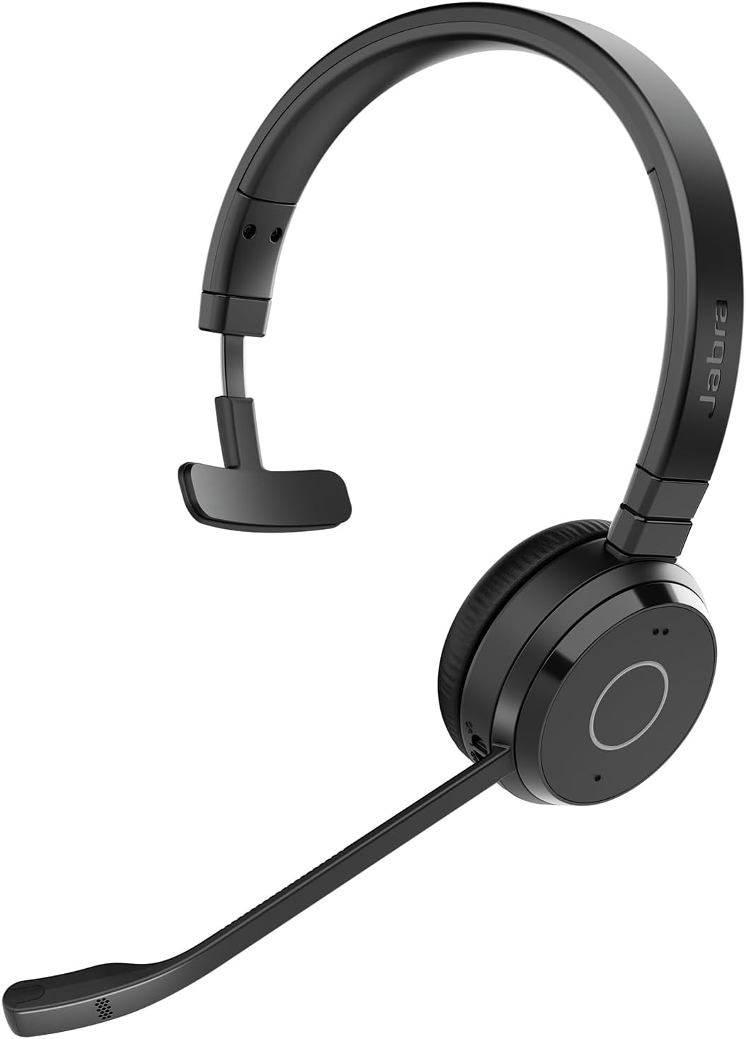 Jabra Evolve 65 TE Link UC Mono Stand Wireless Kopfhörer, Mono Dritte Ausgabe USB-A-Dongle + Ladesta