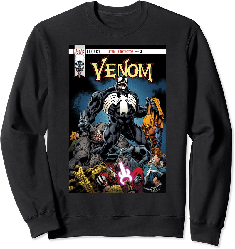 Marvel Venom Lethal Protector Comic Cover Sweatshirt