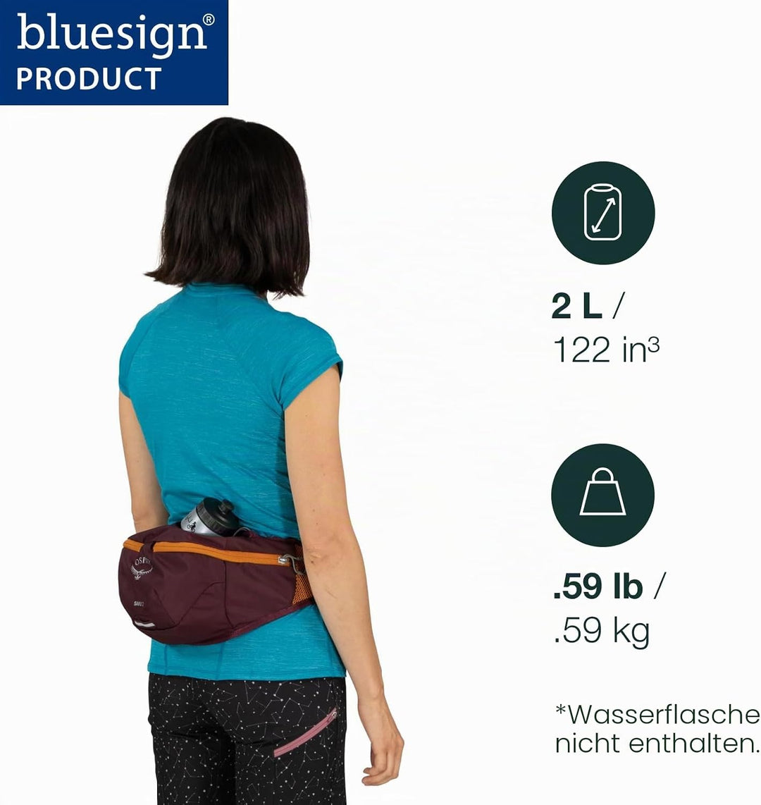 Osprey Savu 2 Multisport-Rucksack, unisex Postal Blue, Postal Blue