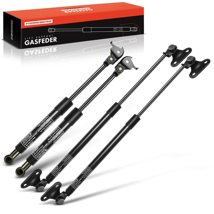 Frankberg 4x Gasfeder Dämpfer Heckklappe Motorhaube Kompatibel mit Land Cruiser 80 J8 4.2L 4.5L SUV
