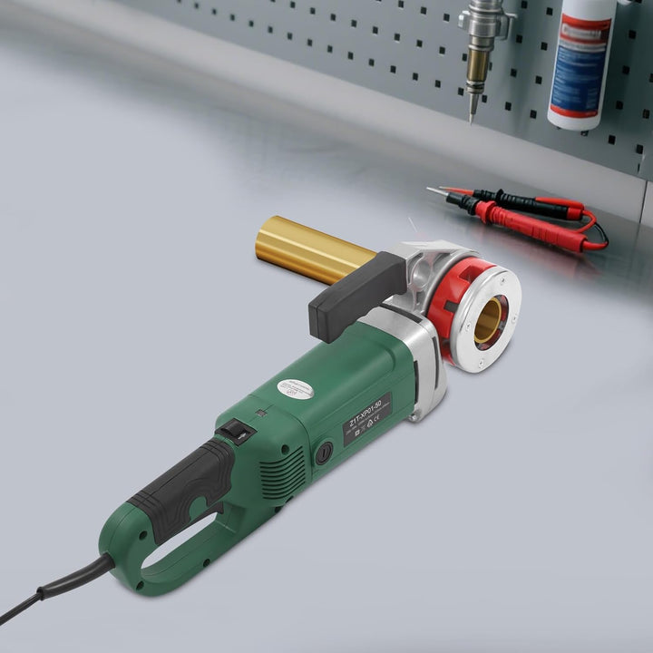 2300W Tragbare Gewindeschneidmaschine 26 U/min, Elektrischer Rohreinfädler für Rohre, 6 Matrizen 1/2