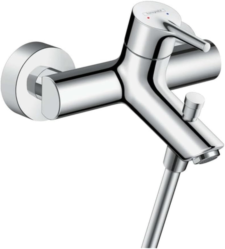 hansgrohe Aufputz Wannenarmatur Talis S für 2 Funktionen Chrom, Wanne