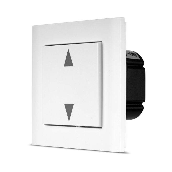 REV 0088167090 Link2Home, WLAN Rollladenschalter + Rahmen, App- u. Sprachsteuerung, weiss, Rollladen