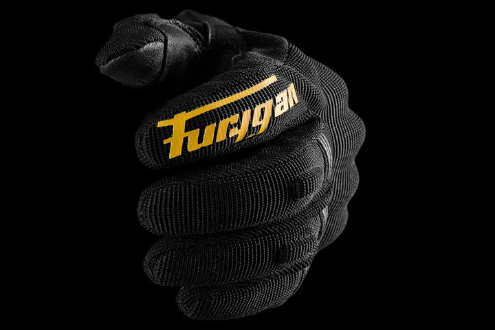 Furygan Jet Lady D3O EVO - Motorradhandschuhe für Damen - 100% Lederhandfläche - Touchscreen-Kompati