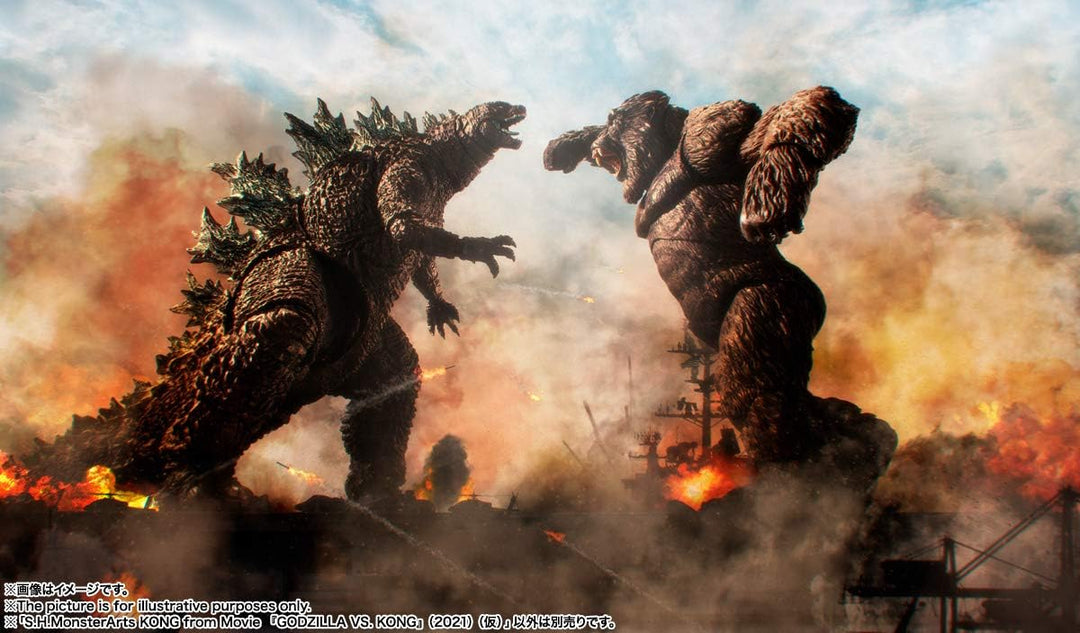76018 - s.h. monsterarts - Godzilla vs Kong - Kong af 14